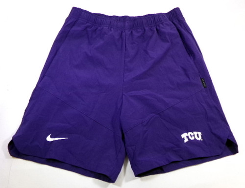 New TCU Texas Christian University Horned Frogs Team Issued Purple Shorts 3XL