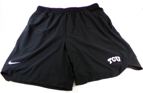New TCU Texas Christian University Horned Frogs Team Issued Black Shorts 4XL 179