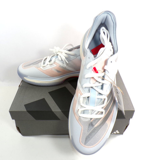 Jayhawks PE adidas Adizero Select 3.0 Silv/Wht/Gry Basketball Shoe Men's Size 13