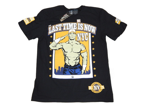 John Cena WWE Fanatics Fest NYC 2025 Exclusive Last Time Is Now T-Shirt Youth M