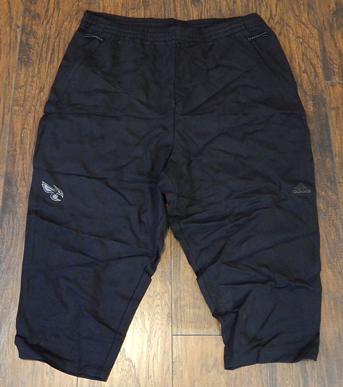 Charlotte Hornets Logo Adidas Team Issued Athletic Capri Pants Black 4XL +2"