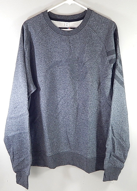 Orlando Magic Adidas Team Issued Warm Up Crewneck Sweatshirt Heather Large