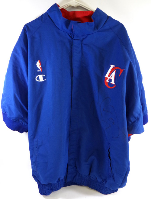 1998-99 Lamar Odom LA Clippers #7 Game Used Signed Warm Up Jacket Pants Auto