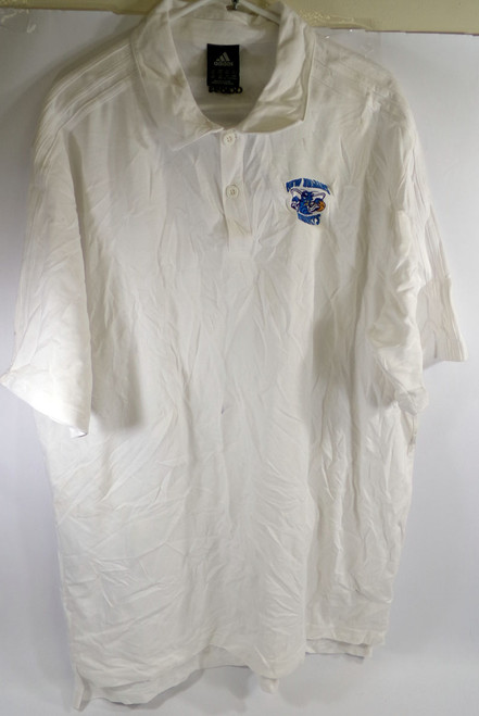 Charlotte Hornets White Polo Shirt Size 4XL