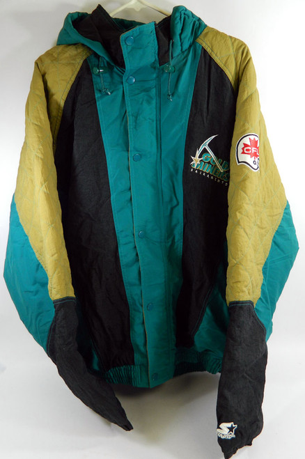 Sacramento Gold Miners Teal Winter Jacket Size XXL