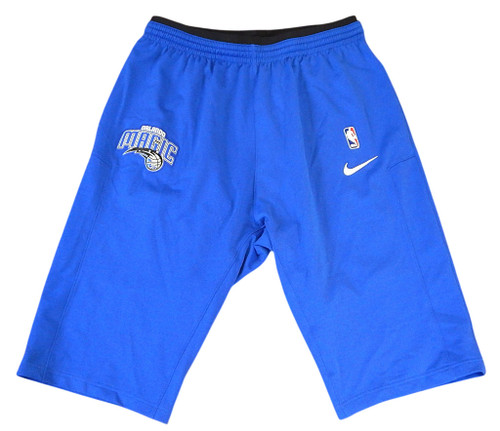 Orlando Magic Nike Dri-Fit Team Issued Warm Up Long Shorts New Blue XL Tall