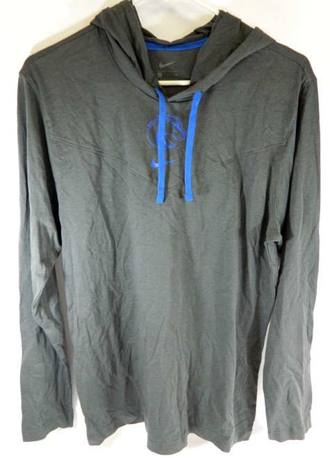 Boise State Broncos Team Issued Charcoal Shirt Size S