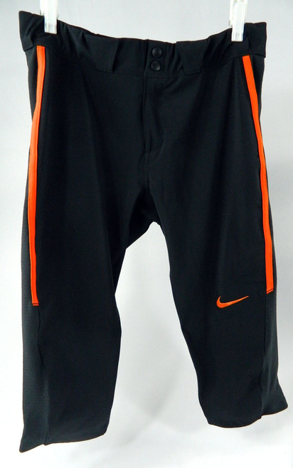 Men's Boise State Broncos Game Used Black Nike Baseball Pants Size Extra Large