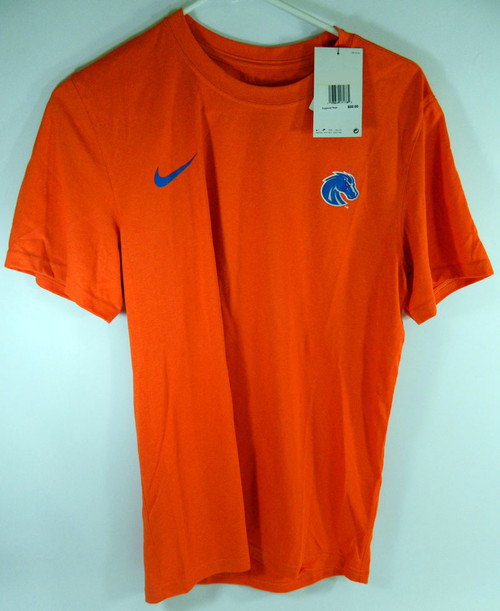 Boise State Broncos Team Issued Orange T-Shirt Size S