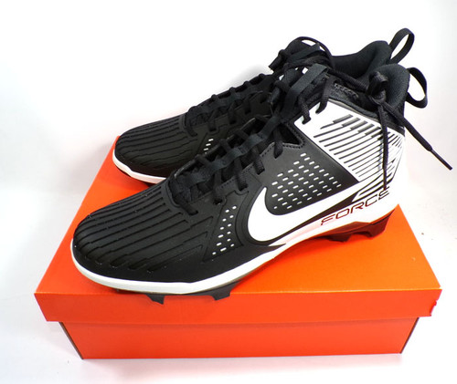 2023 Nike Force Savage Pro 3 Blk/White Football Cleats Size 16 DA5453 005 NIB