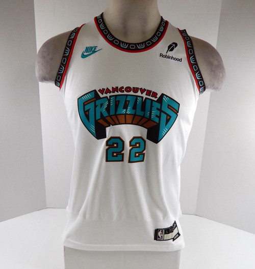 Youth Memphis Grizzlies Desmond Bane #22 Swgmn White Jersey Classic HWC Nike L 2