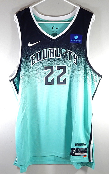 Courtney Vandersloot #22 New York Liberty Nike Rebel Victory Finals Jersey 52