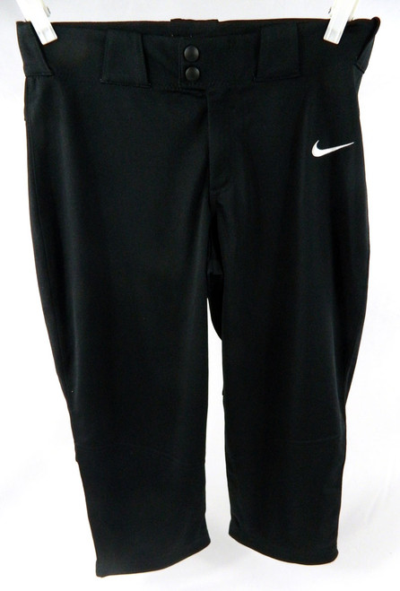 Women's Boise State Broncos Team Issued Black Nike Softball Pants Size M New