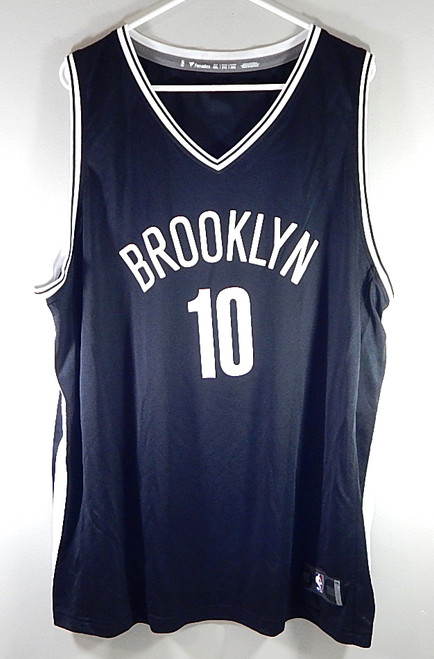 Ben Simmons #10 Brooklyn Nets Fanatics Basketball Jersey Black White New 3XL