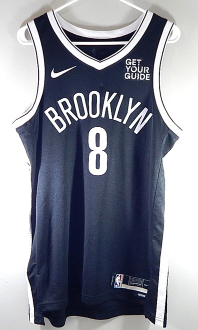 Cui Yongxi #8 Brooklyn Nets Nike Swingman Icon Ed. Guide Jersey New Black New 52