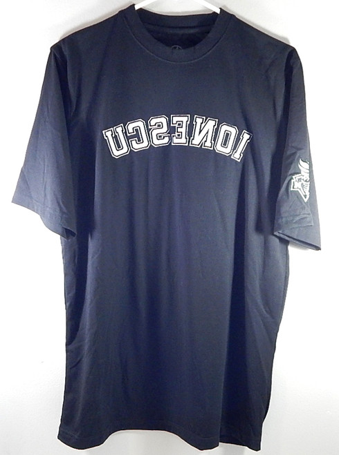 Sabrina Ionescu New York Liberty Backwards Print FISLL Tee Shirt Black New Large