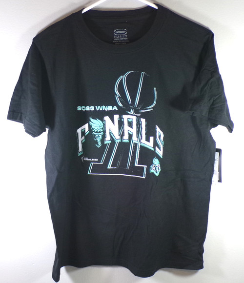 New York Liberty 2023 WNBA Finals Stadium Essentials Tee Shirt Black Youth S