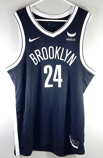 Cam Thomas #24 Brooklyn Nets Nike Swingman Webull Basketball Jersey Black New 56
