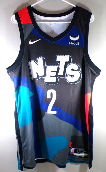 Cameron Johnson #2 Brooklyn Nets Nike KAWS Swingman City Jersey New 52 XL