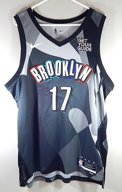 Dennis Schroder #17 Brooklyn Nets Nike x KAWS Swingman City Basketball Jersey 44