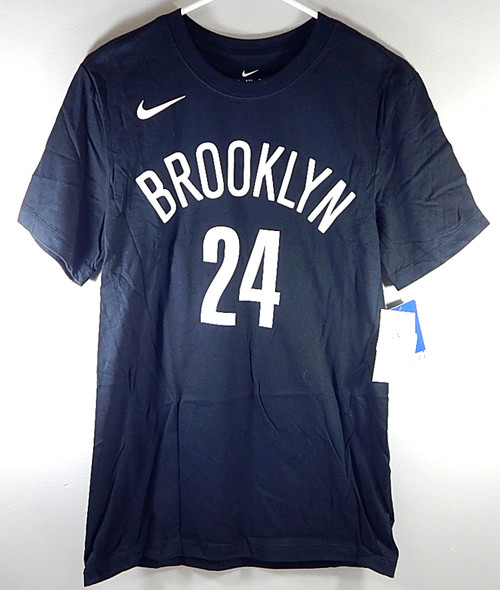 Cam Thomas #24 Brooklyn Nets Icon The Nike Tee Shirt Black New Small