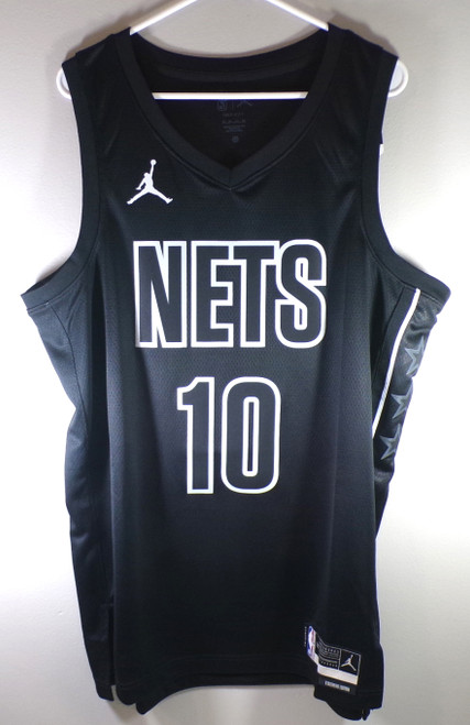 Ben Simmons #10 Brooklyn Nets Jordan Nike Swingman Statement Jersey Black 40 S