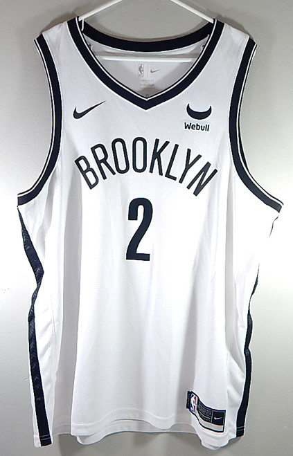 Cameron Johnson #2 Brooklyn Nets Nike Swingman Webull Jersey White New 56 2XL