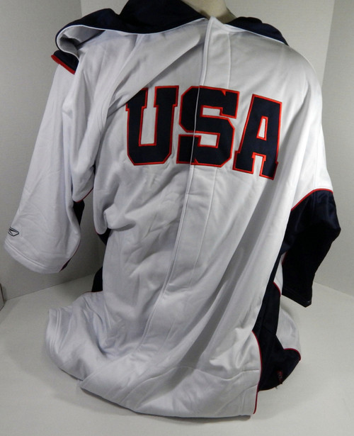 Team USA Basketball  # Game Issued White Shooting Shirt 4XLT  DP64791