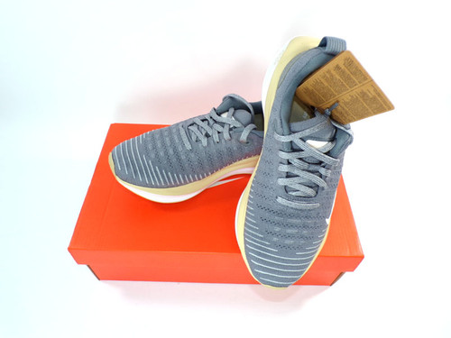 Nike Reactx Infinity Run 4 TB Cool Grey/White/Gold Athletic Shoes Womens Size 8