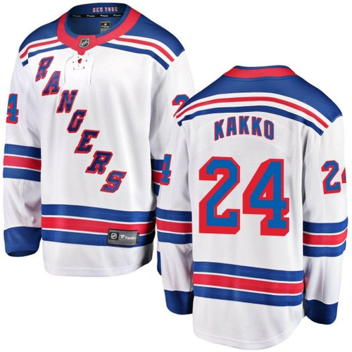 Kaapo Kakko #24 New York Rangers Fanatics NHL Hockey Jersey New White XL