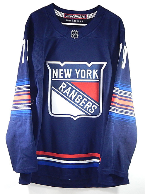 K'Andre Miller #79 New York Rangers Adidas Blueshirts NHL Hockey Jersey Navy 46