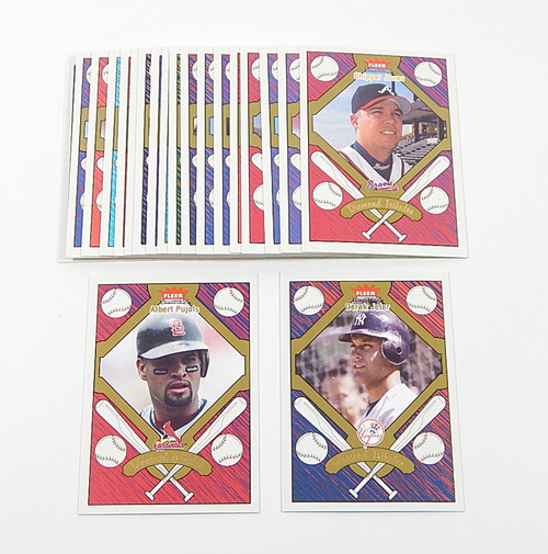 2004 Fleer Tradition Diamond Tributes Complete Set (20) Nm/Mt Jeter Pujols