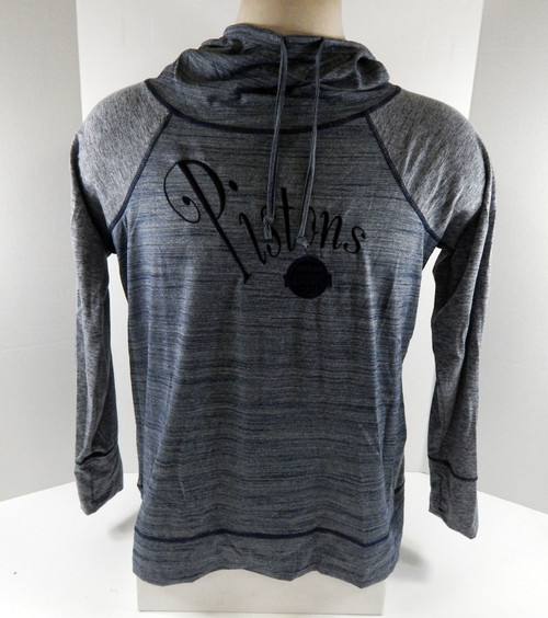 2015-16 Ladies Detroit Pistons Blue Groove Pullover Shirt Antigua NWT XL 355S