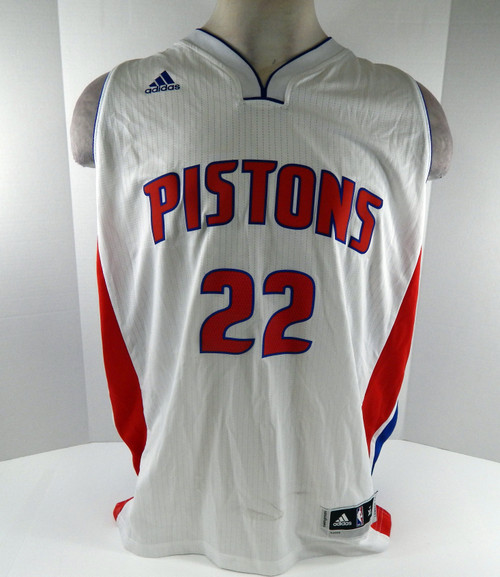 2016 Men Detroit Pistons Avery Bradley #22 Swingman White Jersey Adidas NWT XL 3