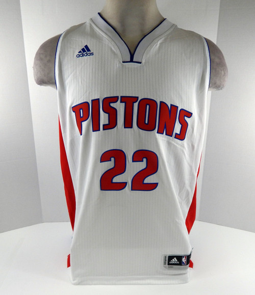 2016 Mens Detroit Pistons Avery Bradley #22 Swingman White Jersey Adidas NWT L 9