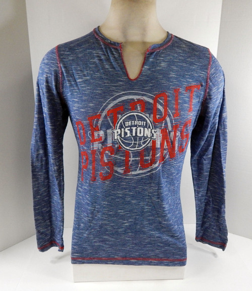 2014 Ladies Detroit Pistons Authentic Blue Shirt Gametime Exclusive NWT XL 30S