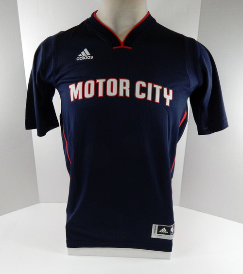 2014 Mens Detroit Pistons Blank Swingman Navy Jersey Motor City Adidas NWT S 3