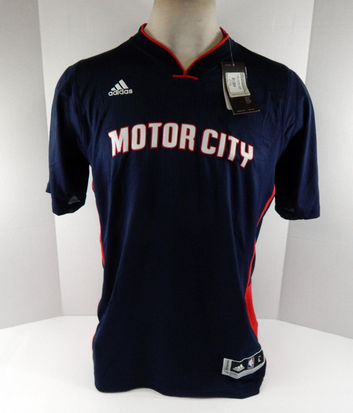 2014 Mens Detroit Pistons Blank Navy Swingman Jersey Motor City Adidas NWT L 57S