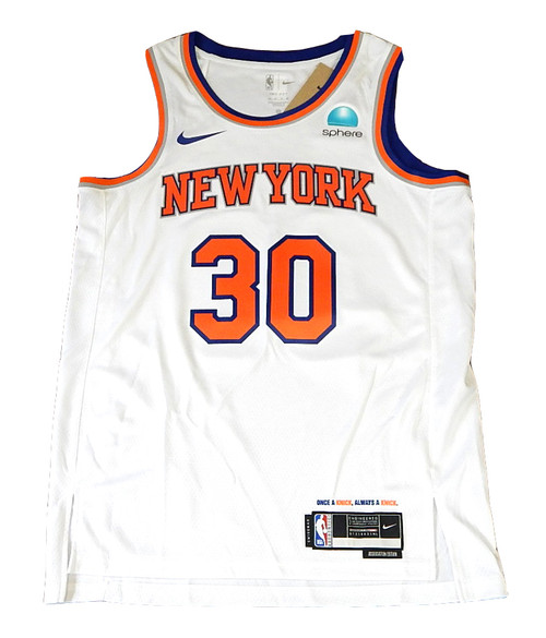 Julius Randle New York Knicks #30 Nike Swingman Association Ed. Jersey White 44