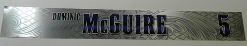 New Orleans Hornets Dominic McGuire #5 Game Used Locker Room Nameplate