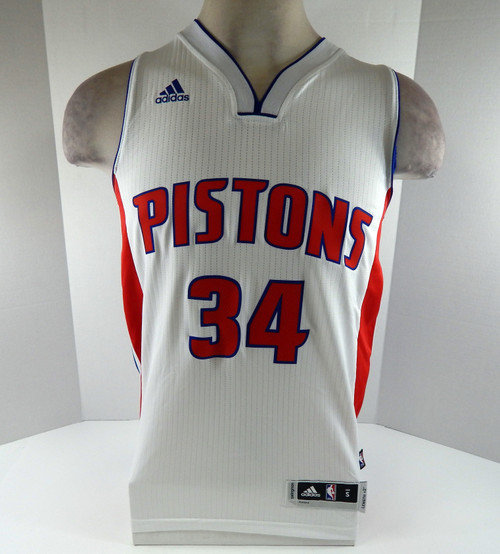 2016 Mens Detroit Pistons Tobias Harris #34 Swingman White Jersey Adidas NWT S 4