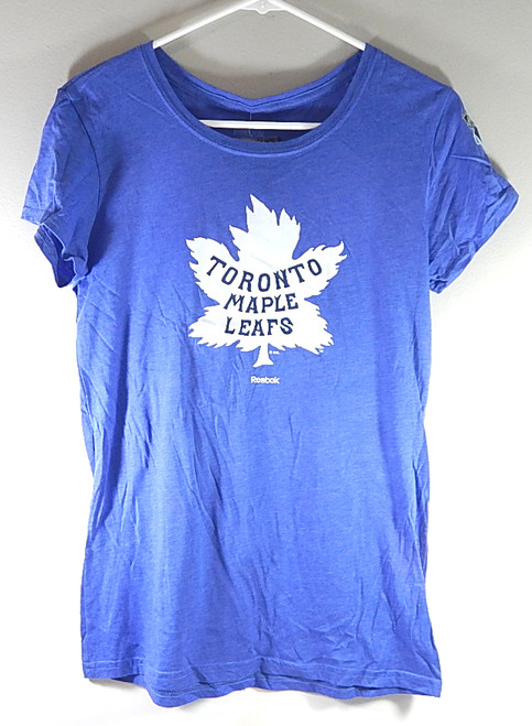 Toronto Maple Leafs Reebok 2014 Winter Classic Shirt Blue New Ladies Large