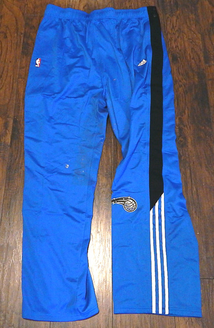Orlando Magic Adidas Team Issued Warm Up Pants Blue 2XL Tall Damaged