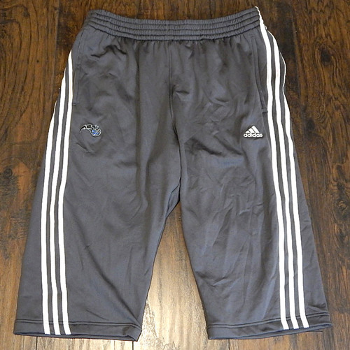 Orlando Magic Adidas Team Issued Warm Up Capri Pants Gray 2XL +2"