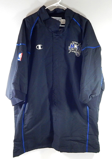 1990's Orlando Magic Champion Team Issued Vintage Warm Up Shirt Black Size 50