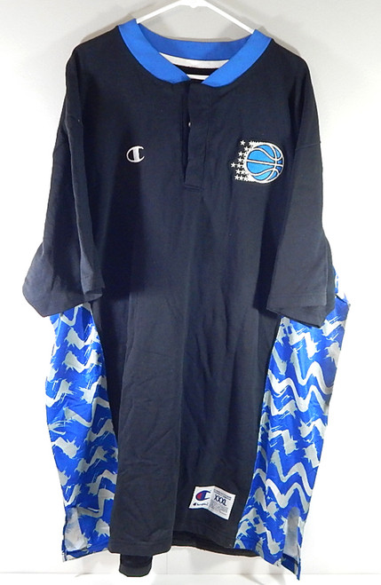 1990's Orlando Magic Champion Team Issued Vintage Warm Up Shirt Scribble XXXL