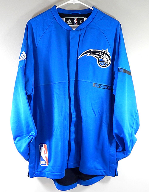 Orlando Magic Adidas Team Issued Warm Up Jacket Royal Blue New XL +2"