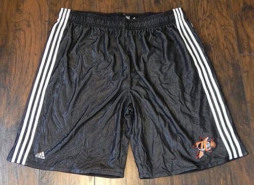 Philadelphia 76'ers Adidas NBA Fusion Team Issued Basketball Shorts 4XL Tall