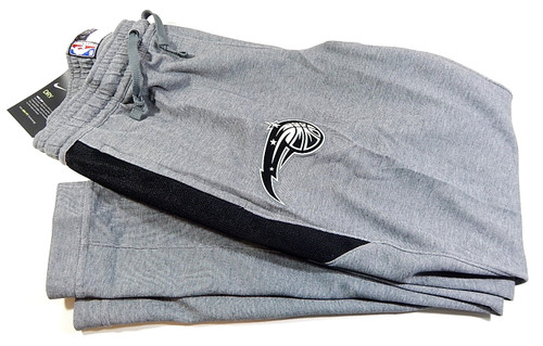 Orlando Magic Nike Dri-Fit Team Issued Warm Up Pants New Gray Black Large Tall