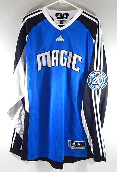 Orlando Magic 20 Fantastic Seasons Adidas LS Warm Up Shirt New 3XL Tall